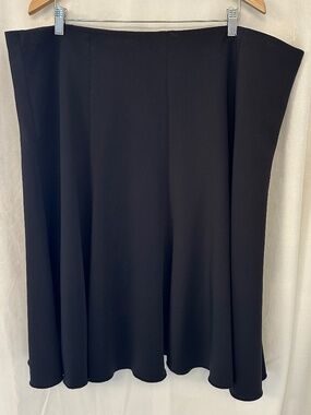 Black Flare Skirt size 20